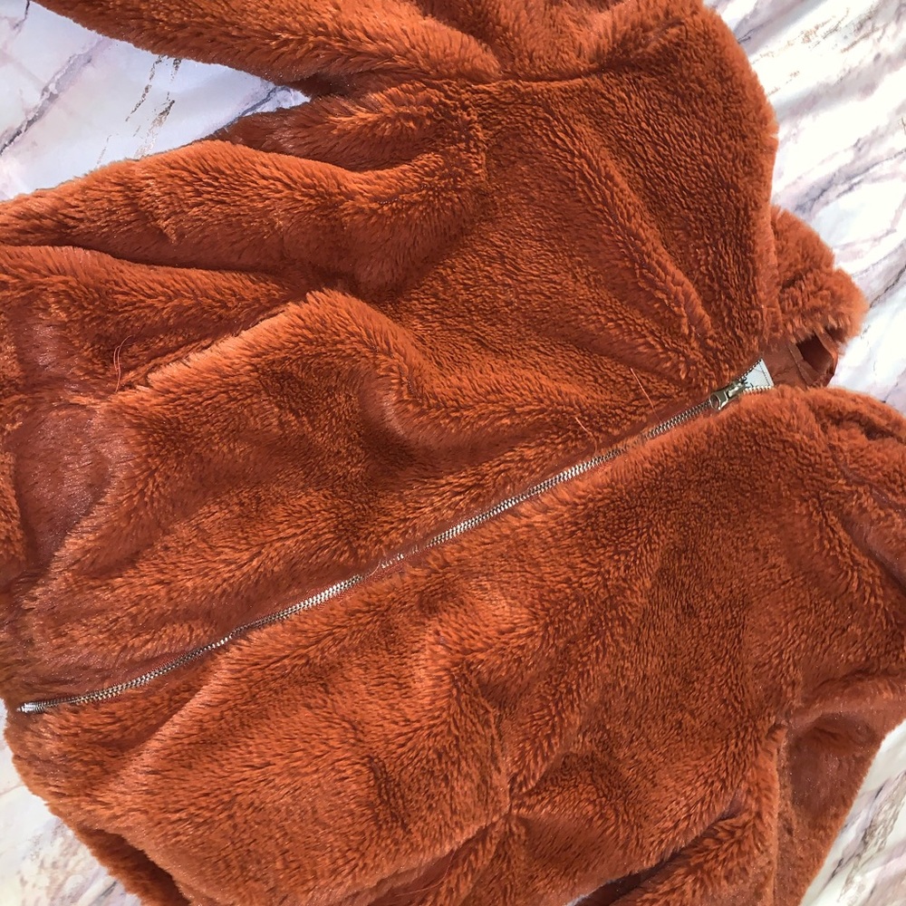 burnt orange daytrip jacket